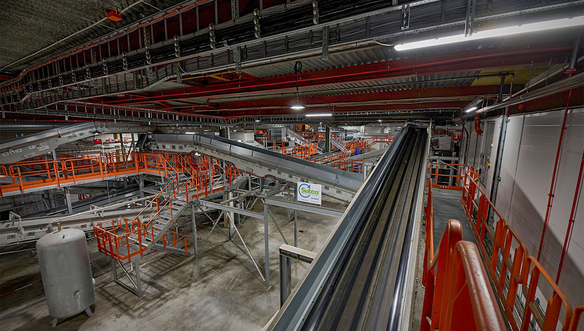 Plaståtervinnings anläggning SITE ZERO i Motala 