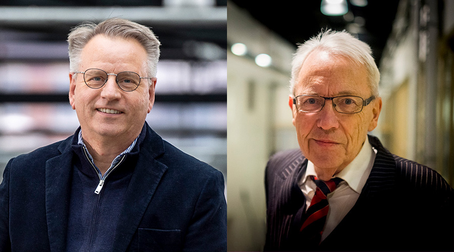 Kollage Ralph-Georg Tischer och Hubert Fromlet