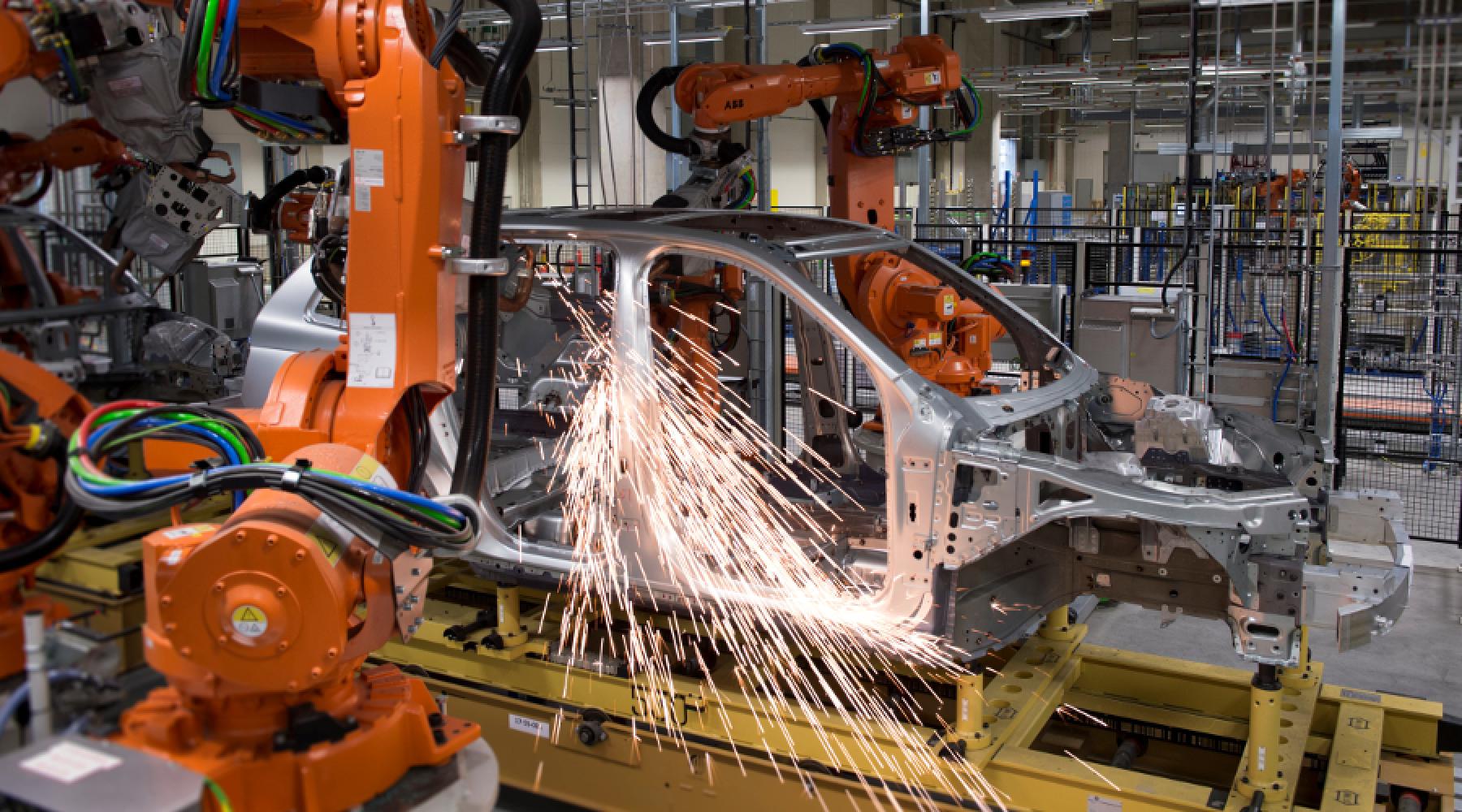 Production of the new Volvo