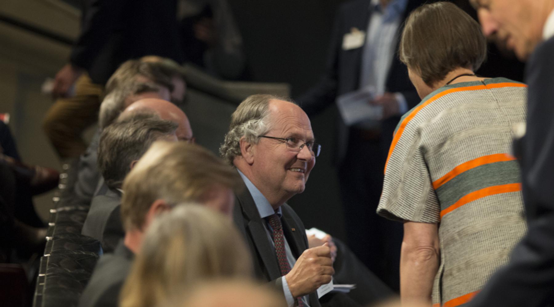 Ingemar Wareborn im Publikum der Jahrestagung