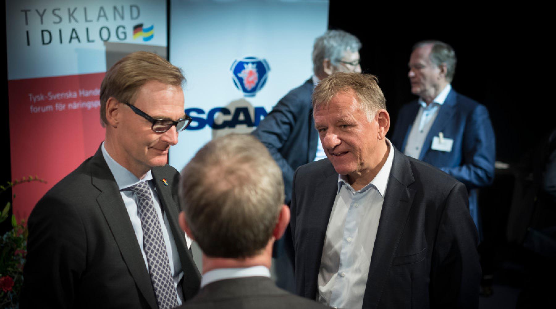 Olof Persson, Jan Brockmann und Andreas Renschler