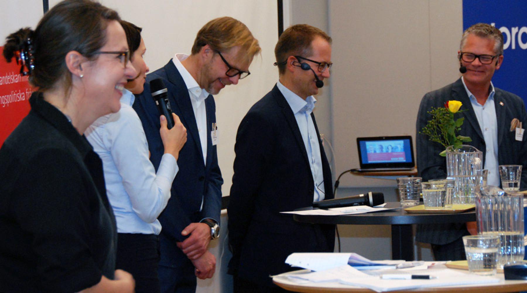 Karin Bock-Häggmark, Anne Geitmann, Peter Berg, Martin Höhler och Niclas Mårtensson