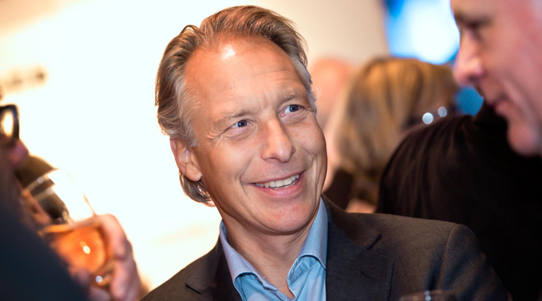 Erik Askensjö på Tysk-Svenska Handelskammarens Chairman's New Year Reception 2018.