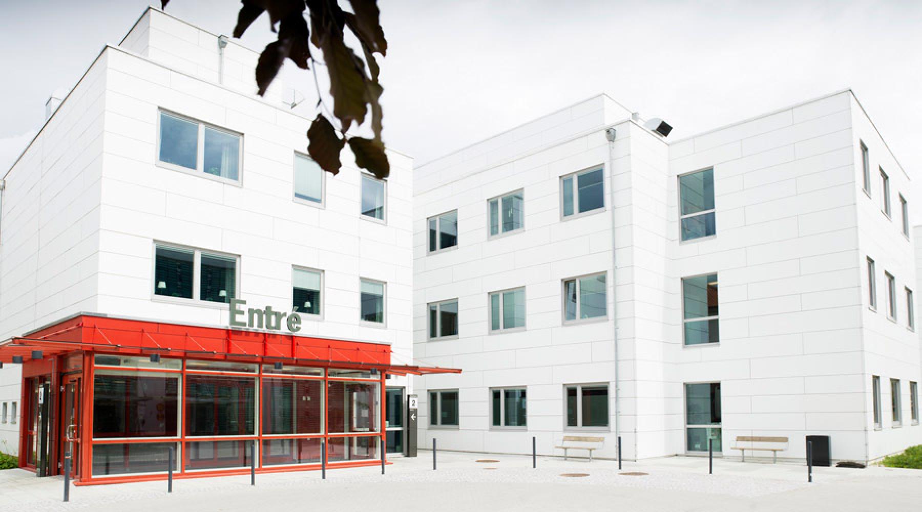 En Cadolto-byggnad vid Helsingborgs lasarett