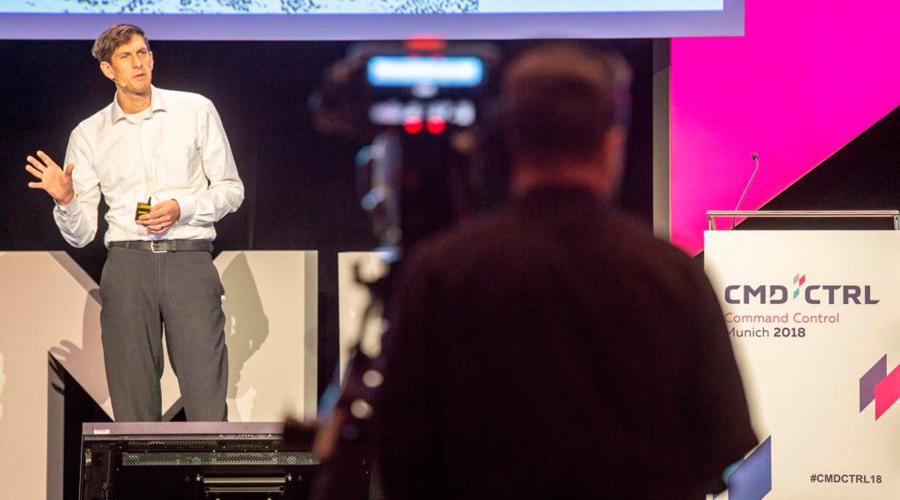 Jens Zerbst på Command Control i München 2018