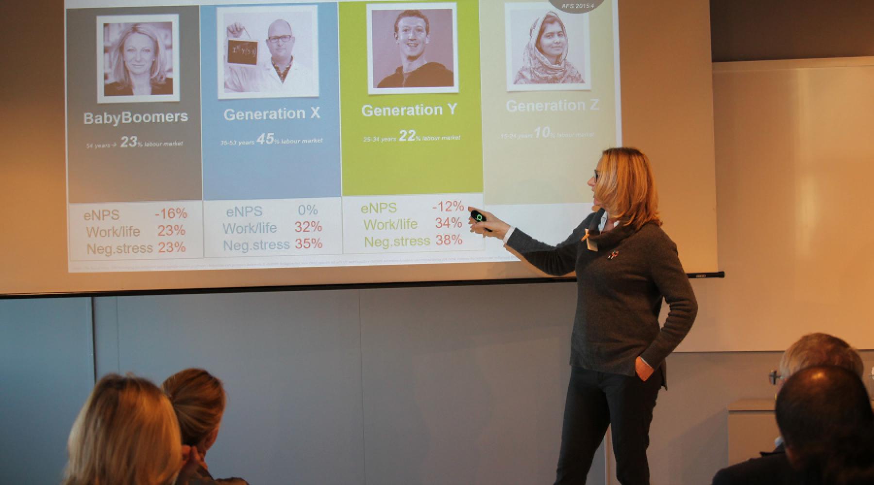 Annelie Johansson, Happy Economy, beim Frühstücksseminar der Deutsch-Schwedischen Handelskammer