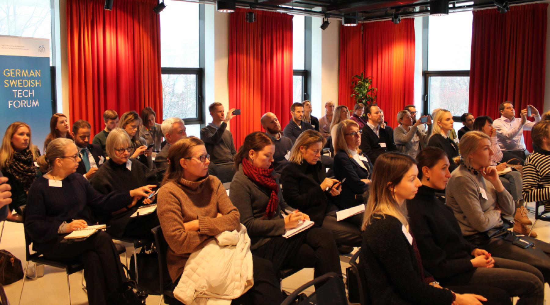 Deltagare på frukostseminariet med Asket på Tysk-Svenska Handelskammaren i Stockholm