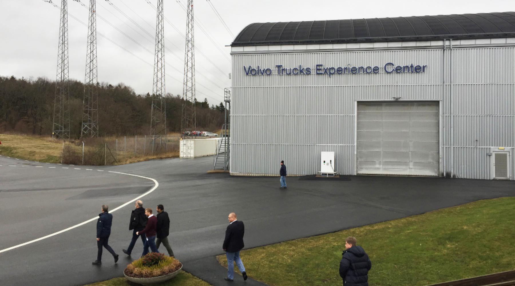 Volvo Group Trucks Experience Center på Tysk-Svenska Handelskammarens studiebesök på Volvo Trucks Group i Göteborg