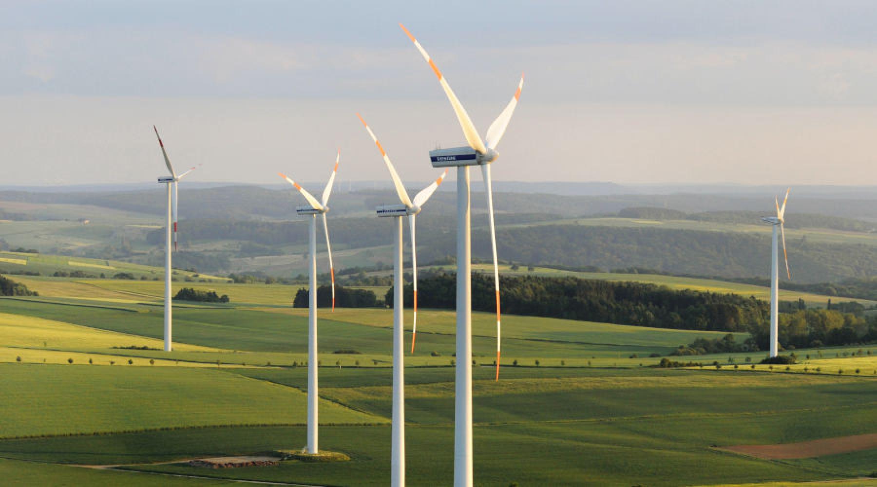 Windkraftwerk Eisenach vindpark enbw