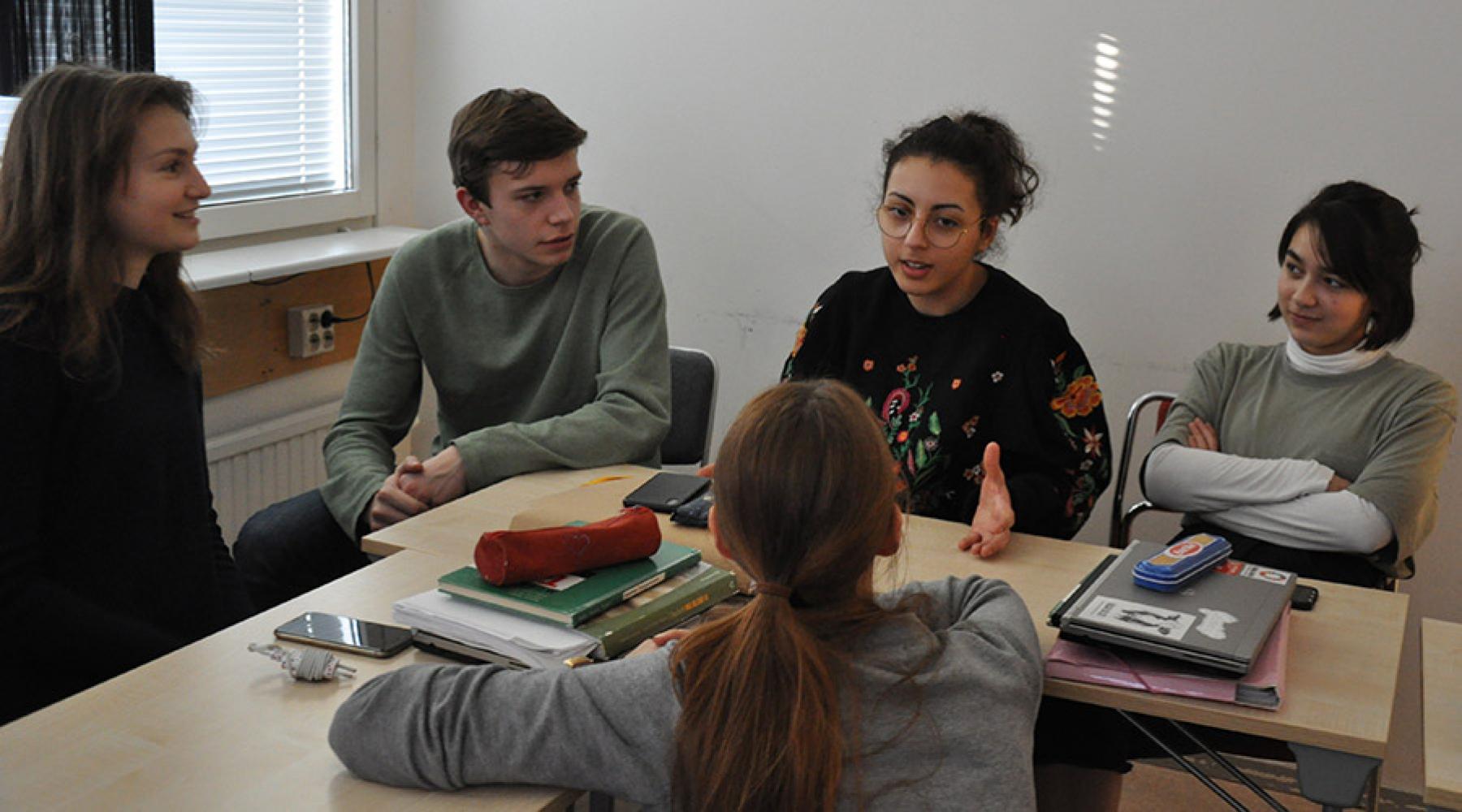 falu frigymnasium, deutsch ditt val, tyska, språk
