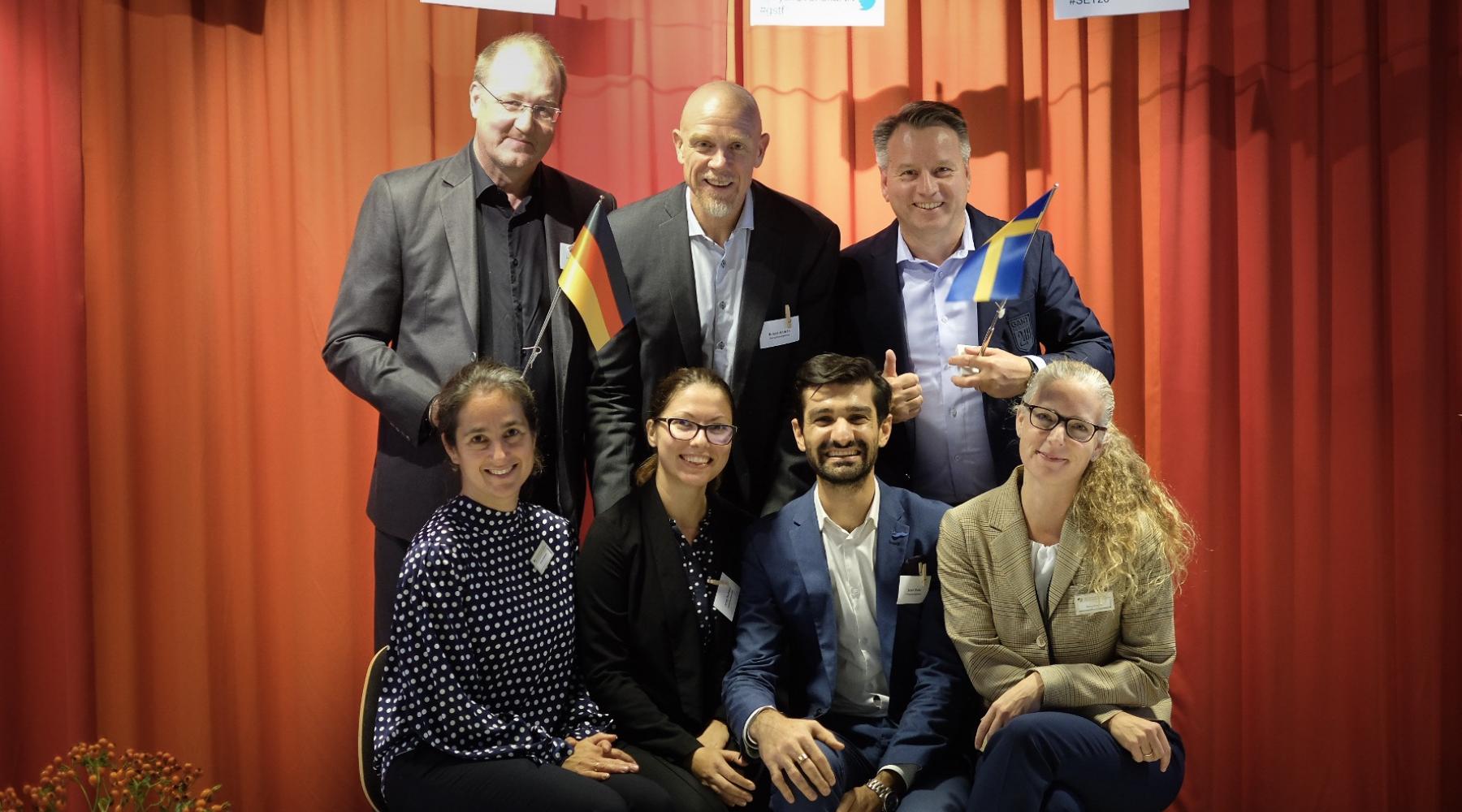 copyright by dena Hela teamet bakom Swedish-German Cleantech Platform ser fram emot uppstarten och den första rundan