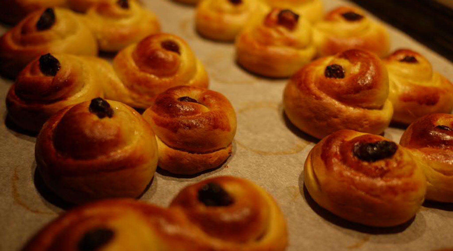 lussekatter bakelser jul