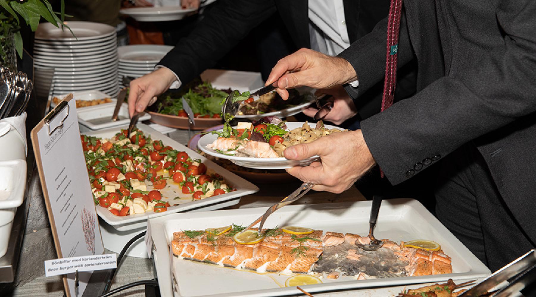 chairmans new year reception tysk svenska handelskammaren haga forum solna buffet