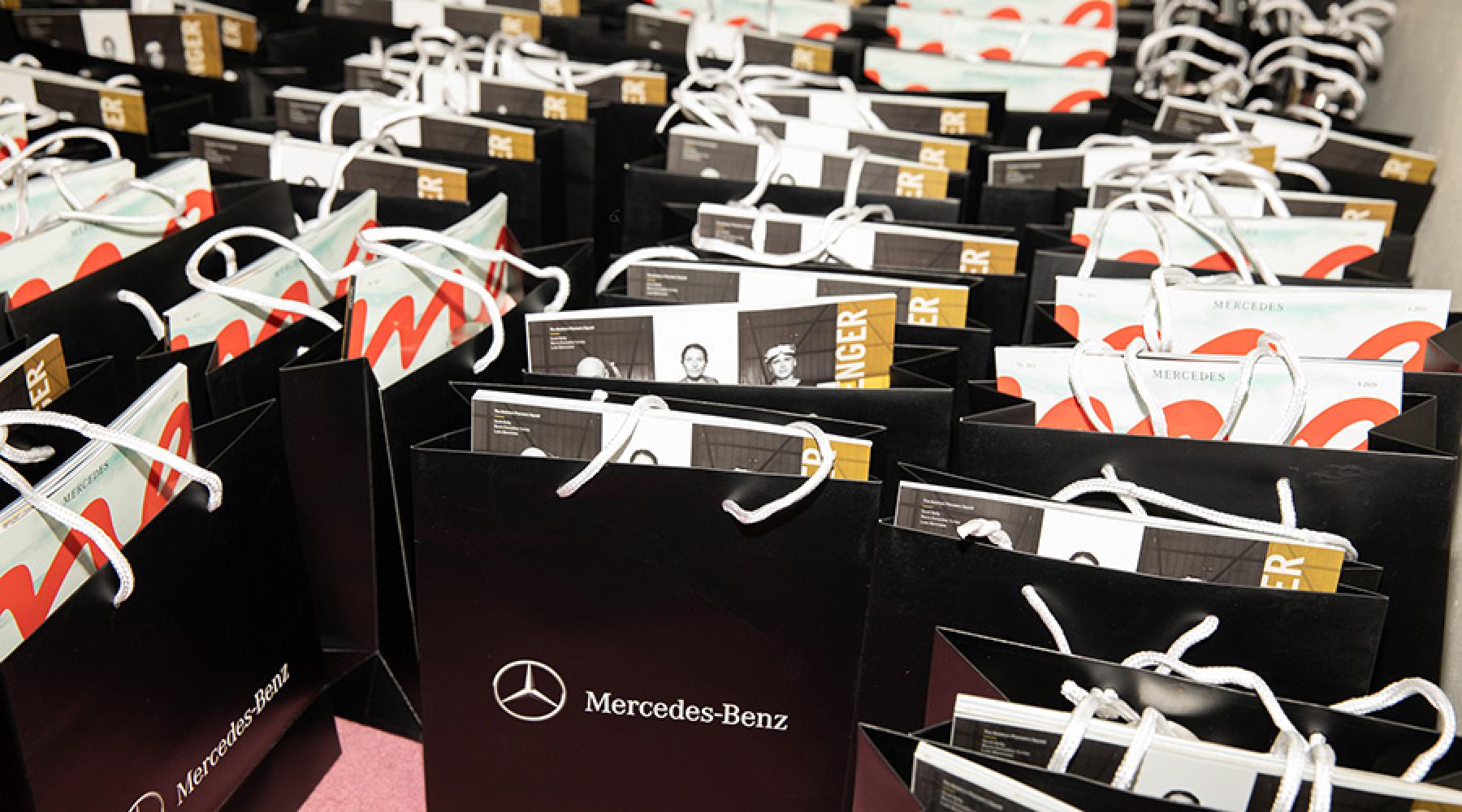 chairmans new year reception tysk svenska handelskammaren haga forum solna mercedes goodie-bags