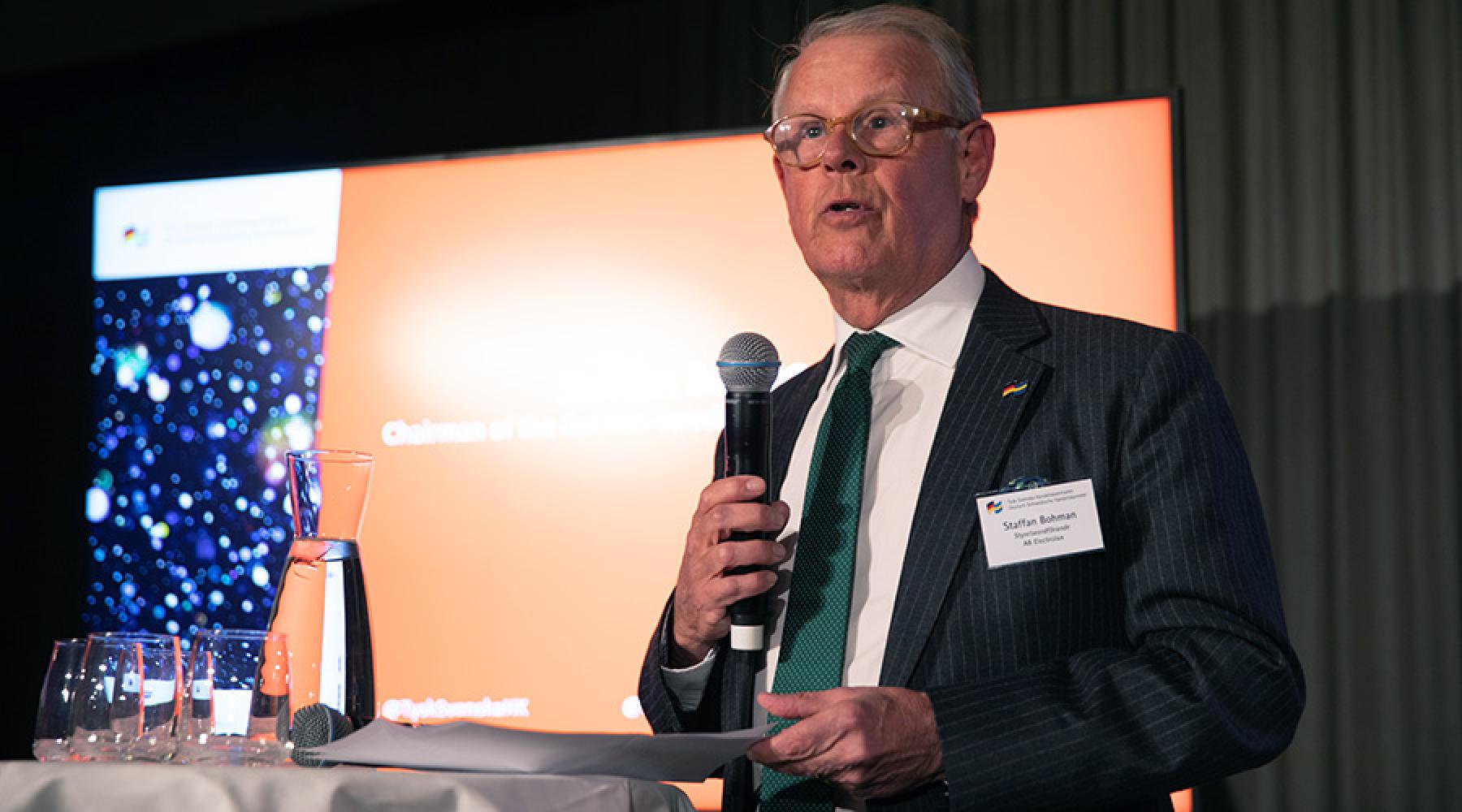 staffan bohman chairmans new year reception tysk svenska handelskammaren