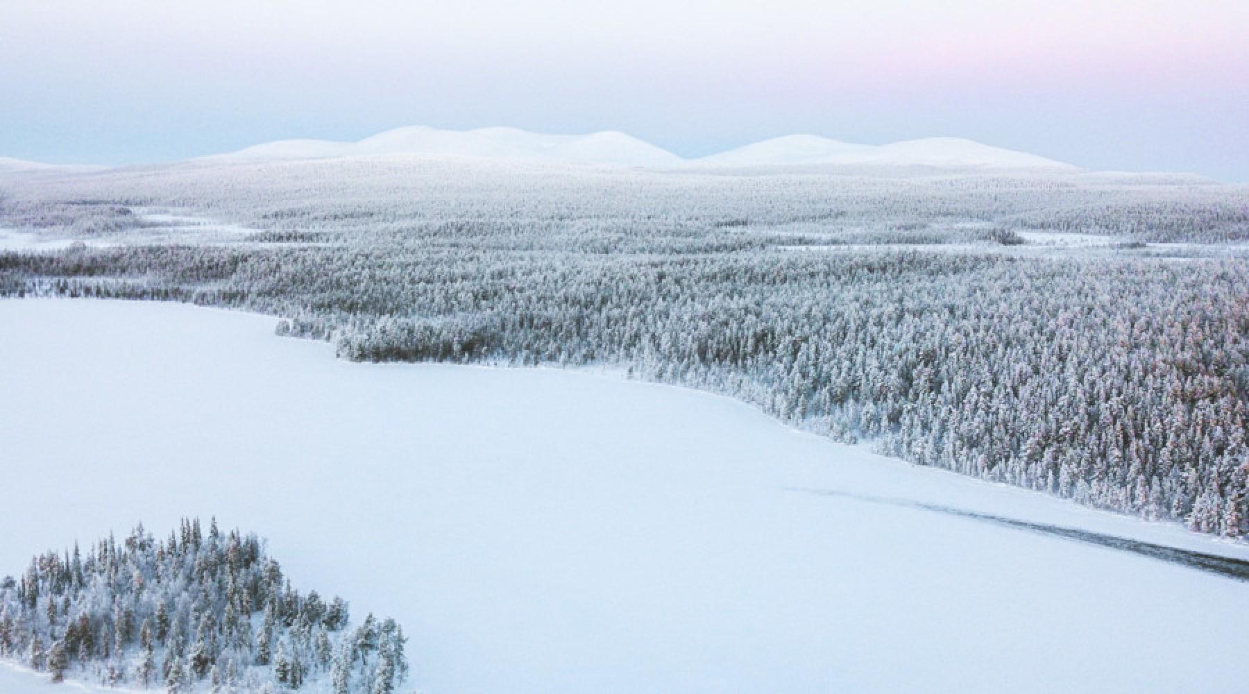 Landschaft in Lappland