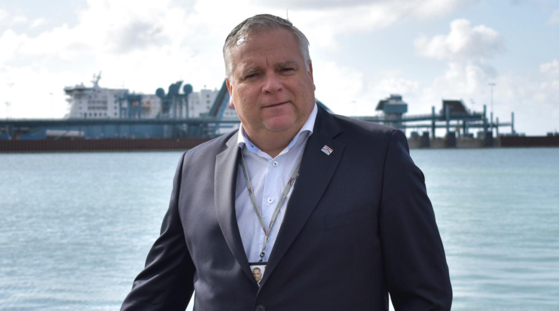 Jörgen Nilsson, vd för Trelleborgs Hamn samt Trelleborgs hamn