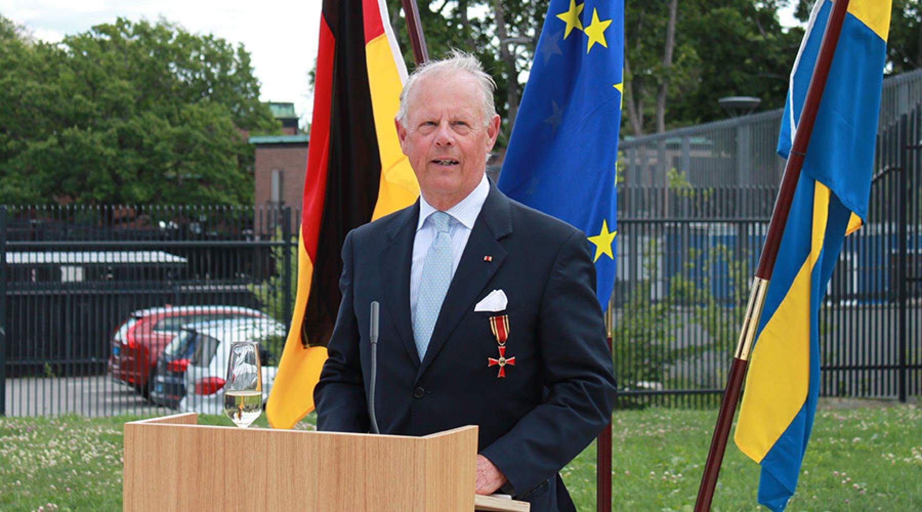 Staffan Bohman, Präsident der Deutsch-Schwedischen Handelskammer.