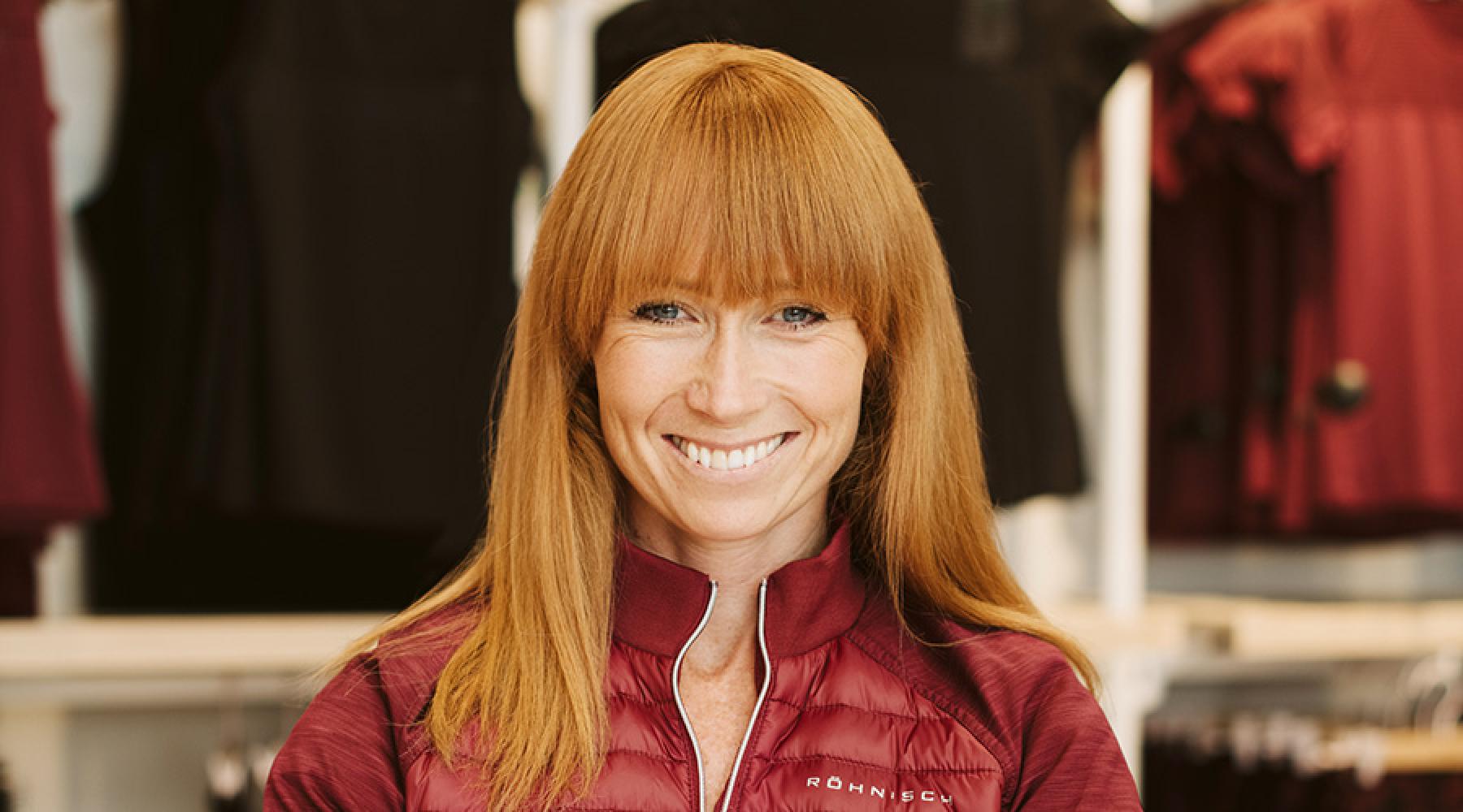Portraitbild Emma Stjernlöf, CEO von dem schwedischen Unternehmen Röhnisch.