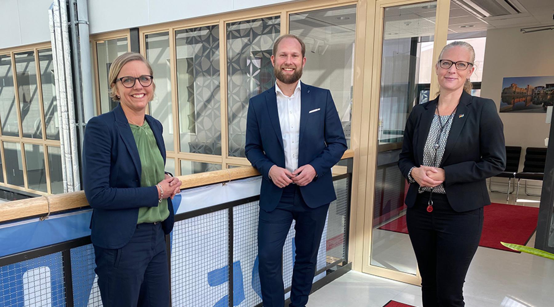 Cecilia A Nilsson, Jannik Henser, Ninni Löwgren Tischer, Deutsch-Schwedische Handelskammer
