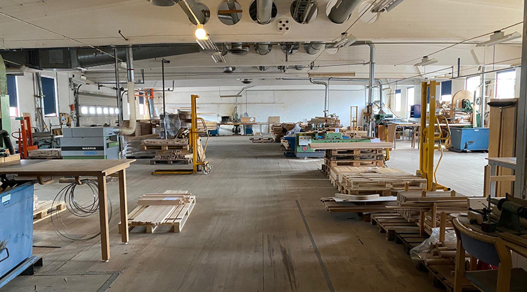 Die Gärsnäs-Fabrik in Südschweden.
