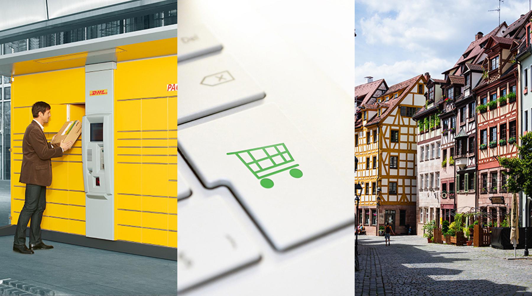 Packstation, e-handel och tysk stad