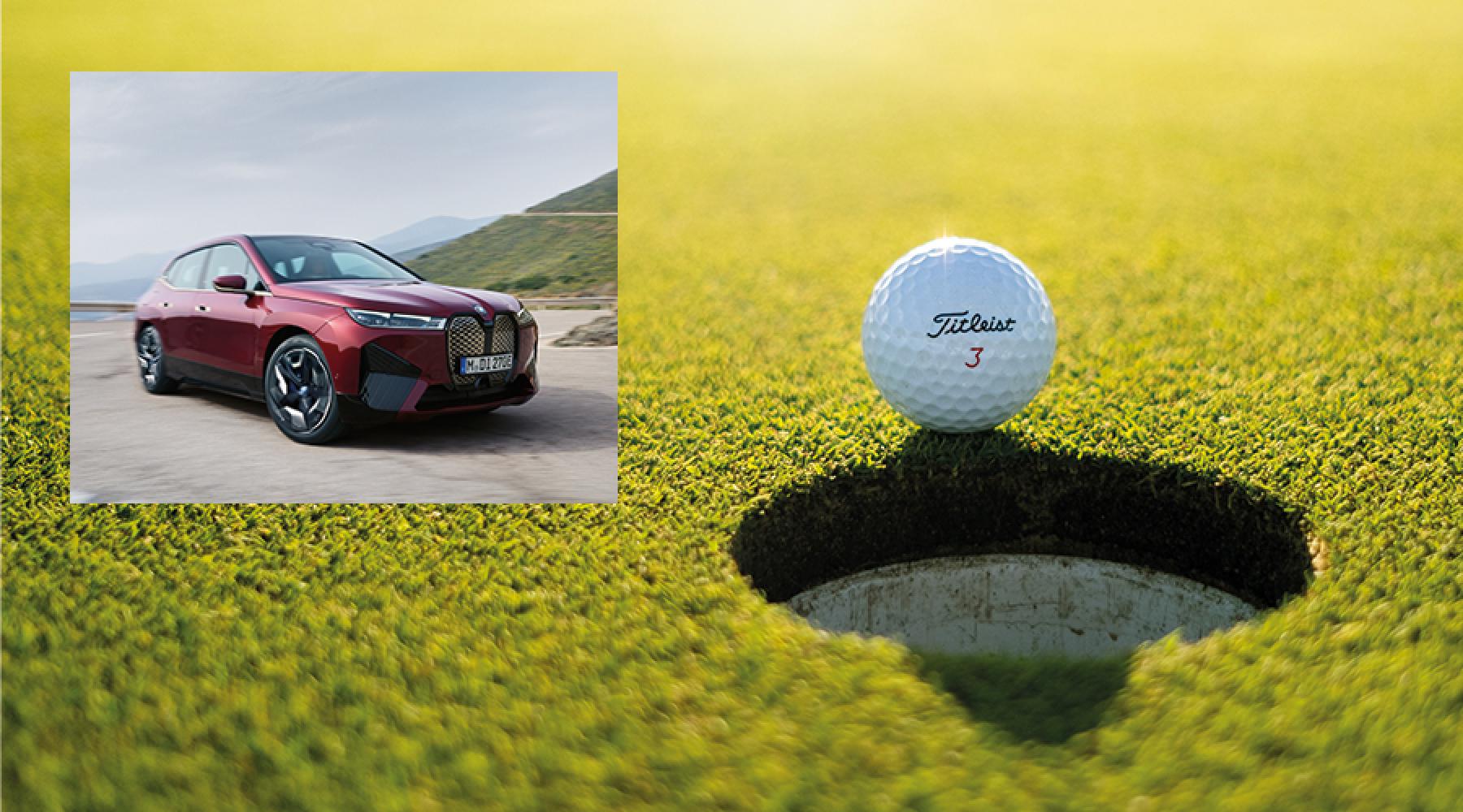 BMW and golfball