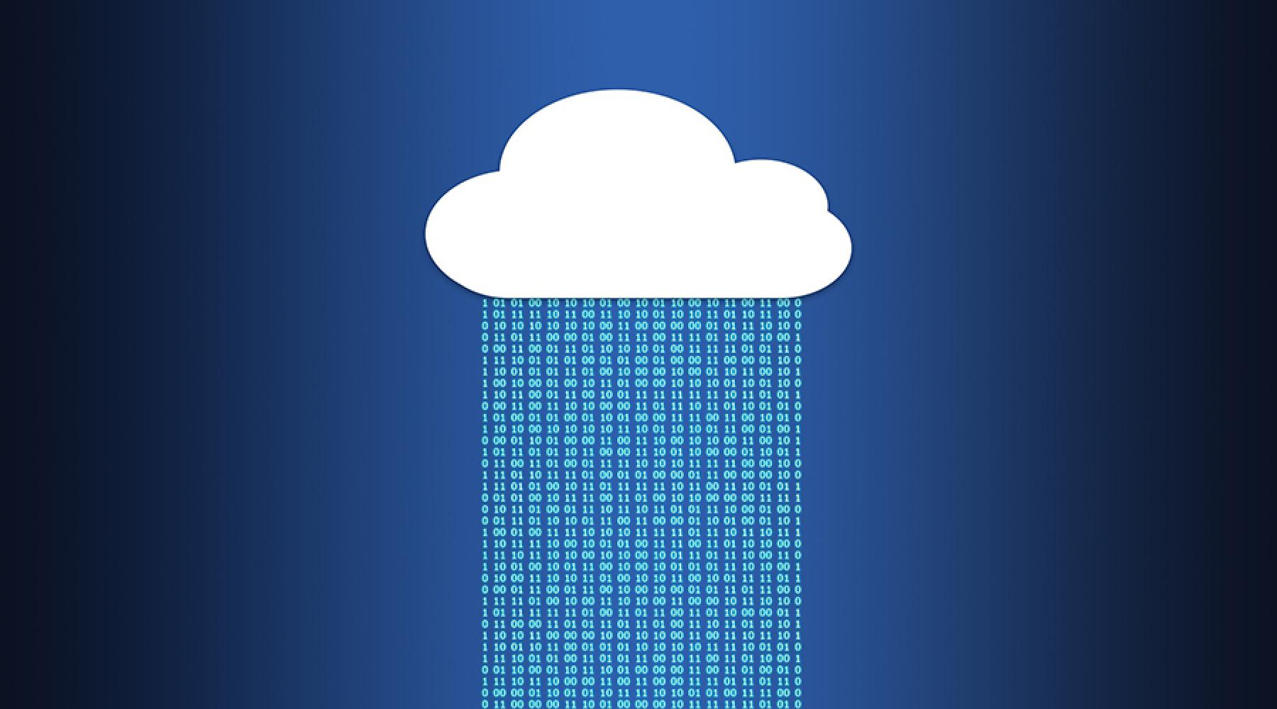 Bild: Pixabay Eine Wolke mit regnenden Zahlen