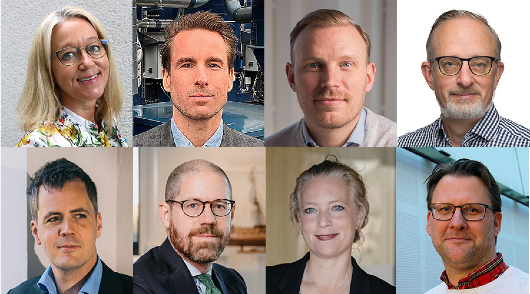 Anna Hagberg, Peter Ufer, Henrik Edblad, Anders Murman, Truls Hebrant, Christian Tillmann, Ninni Löwgren Tischer, Johan Uhlin