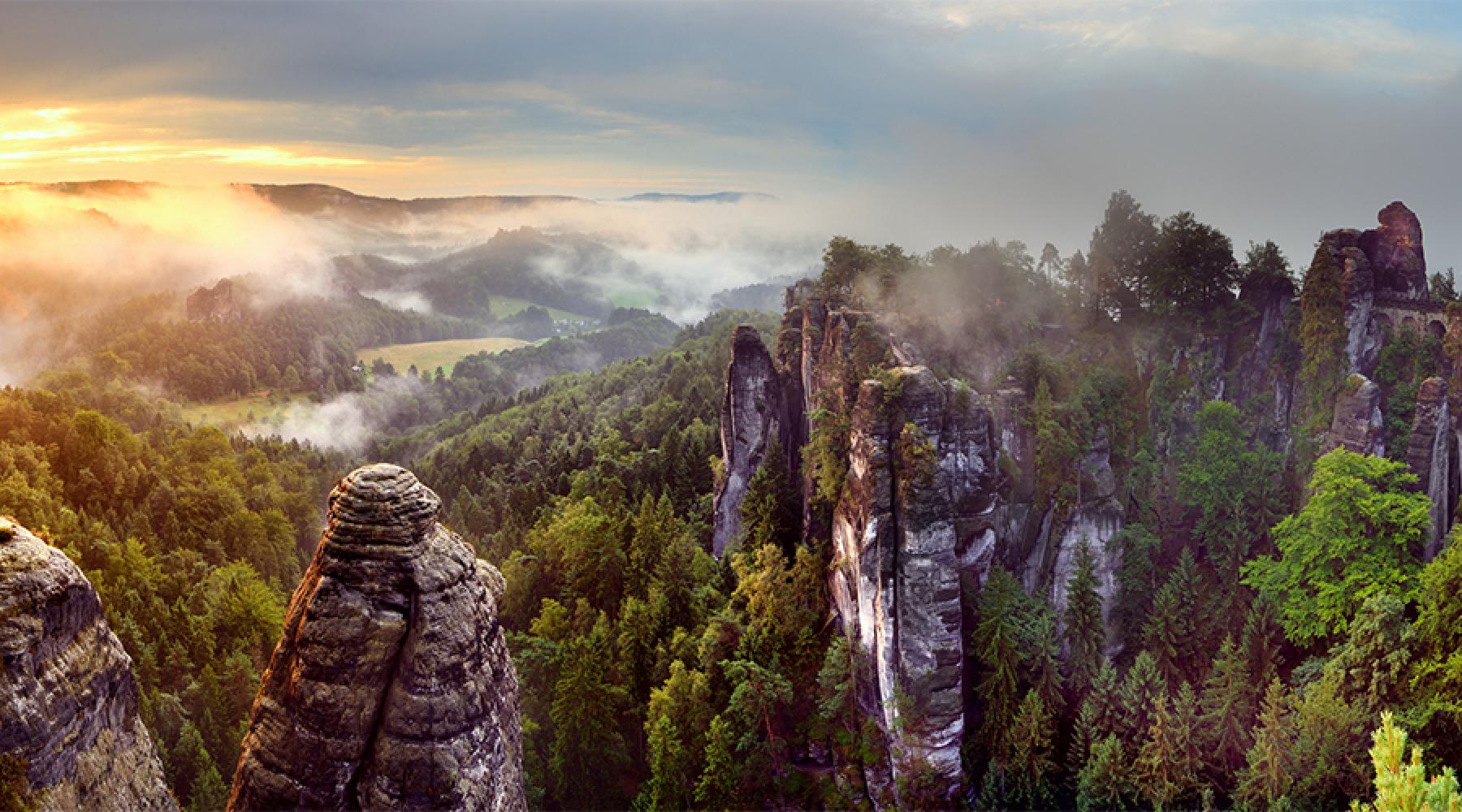 Bild på området Bastei