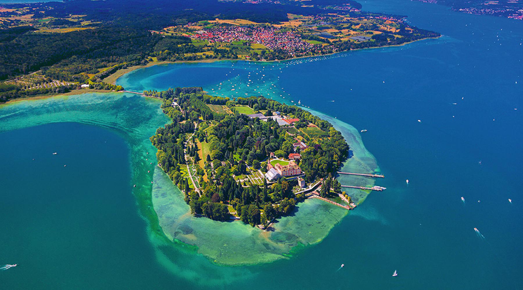 Bild på ön Mainau